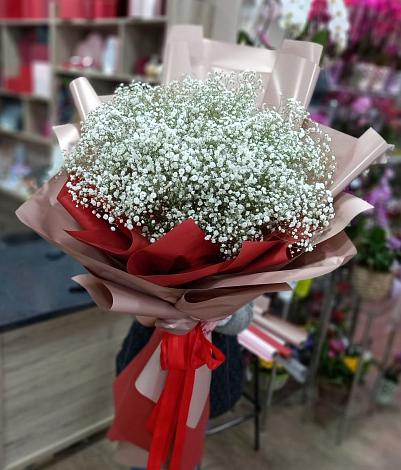 Букет цветов из: Гипсофила в Шкуропатове