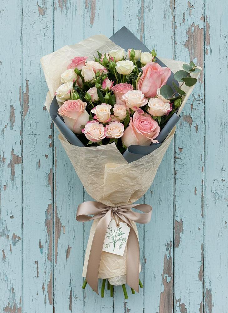 Букет цветов из: Розы в Шкуропатове