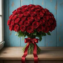 Букет Красные розы Блэк Меджик в Шкуропатове