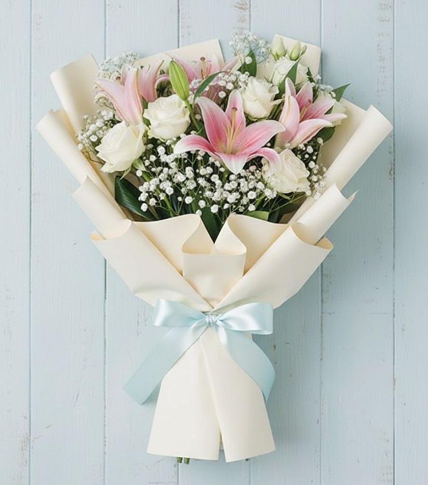 Букет цветов из: Лилии в Шкуропатове