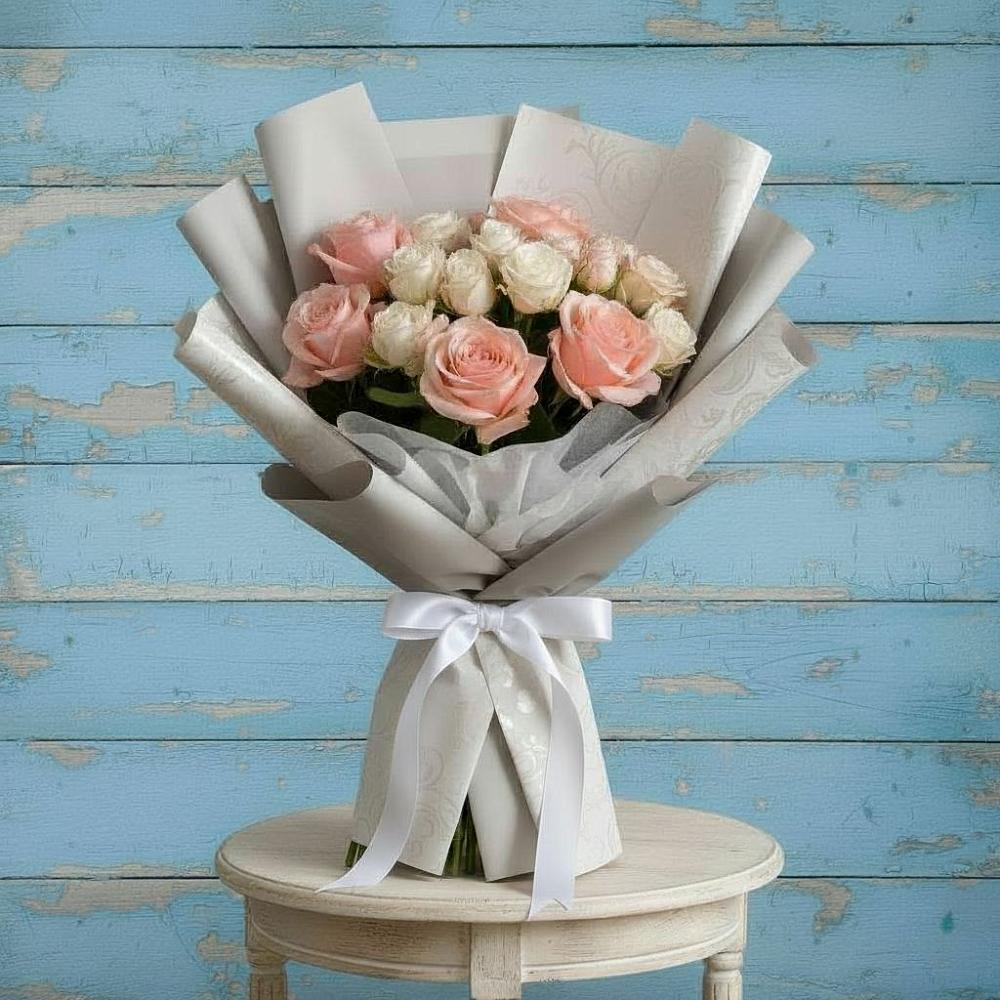 Букет цветов из: Розы в Шкуропатове