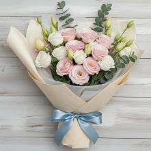 Букет цветов из:  Лизиантусы #REPLACE_PRED# Шкуропатове