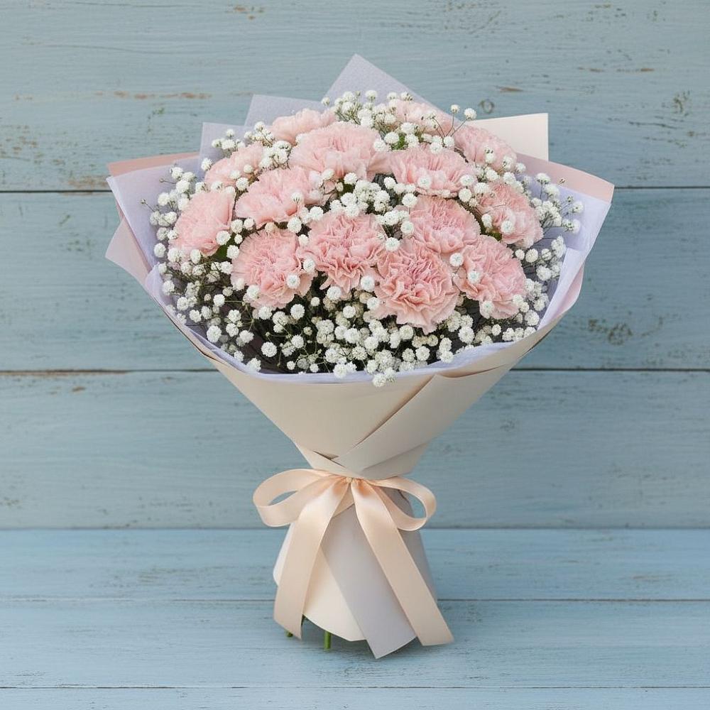 Букет цветов из: Гвоздики в Шкуропатове