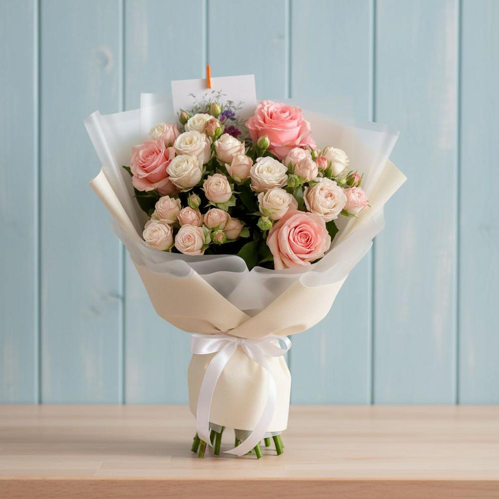 Букет цветов из: Розы в Шкуропатове