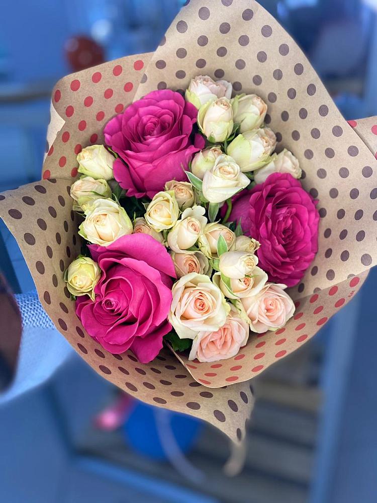 Букет цветов из: Розы в Шкуропатове