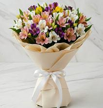 Букет цветов из:  Альстромерии #REPLACE_PRED# Шкуропатове
