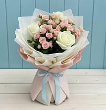 Букет цветов из:  Розы в Шкуропатове