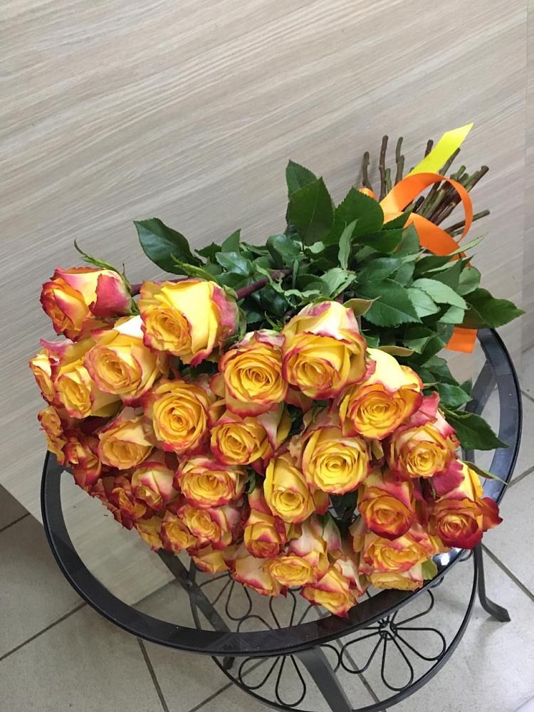 Букет Желтые розы в Шкуропатове