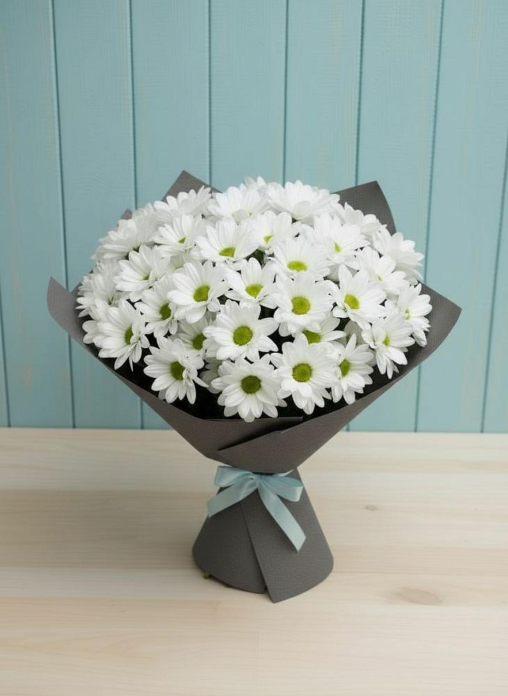 Букет цветов из: Хризантемы в Шкуропатове