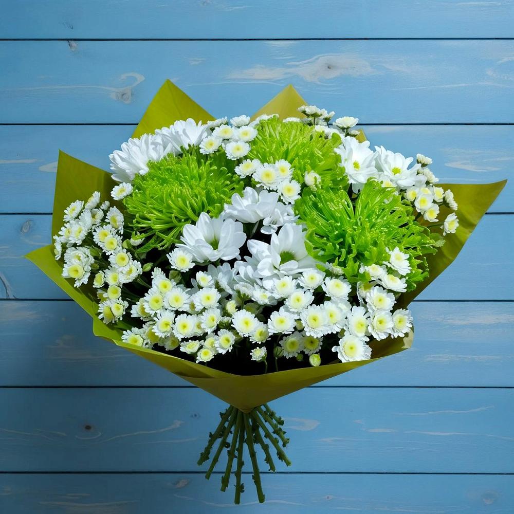 Букет цветов из: Хризантемы в Шкуропатове