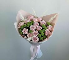 Букет цветов из:  Розы и Хризантемы в Шкуропатове