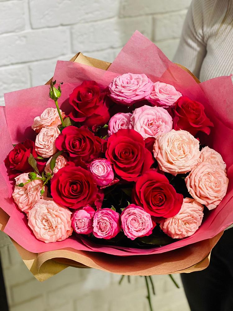 Букет цветов из: Розы в Шкуропатове