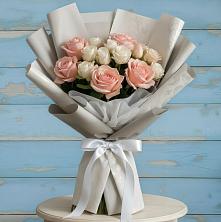 Букет цветов из:  Розы в Шкуропатове