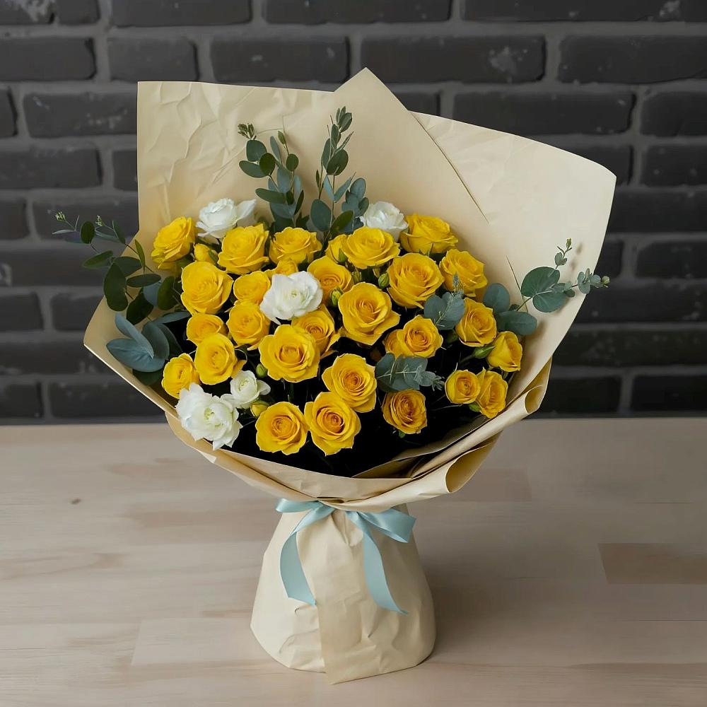 Букет цветов из: Розы в Шкуропатове