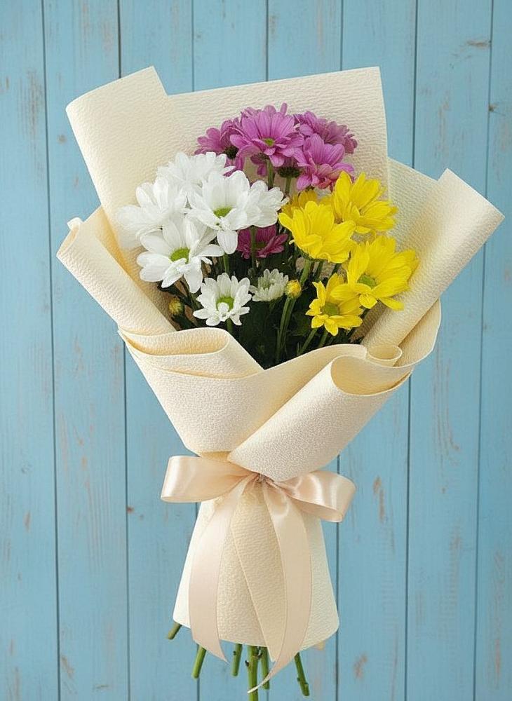 Букет цветов из: Хризантемы в Шкуропатове