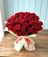 Букет 29 Красных роз в Шкуропатове