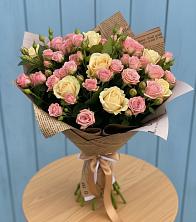 Букет цветов из:  Розы в Шкуропатове