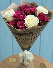 Букет цветов из:  Розы в Шкуропатове