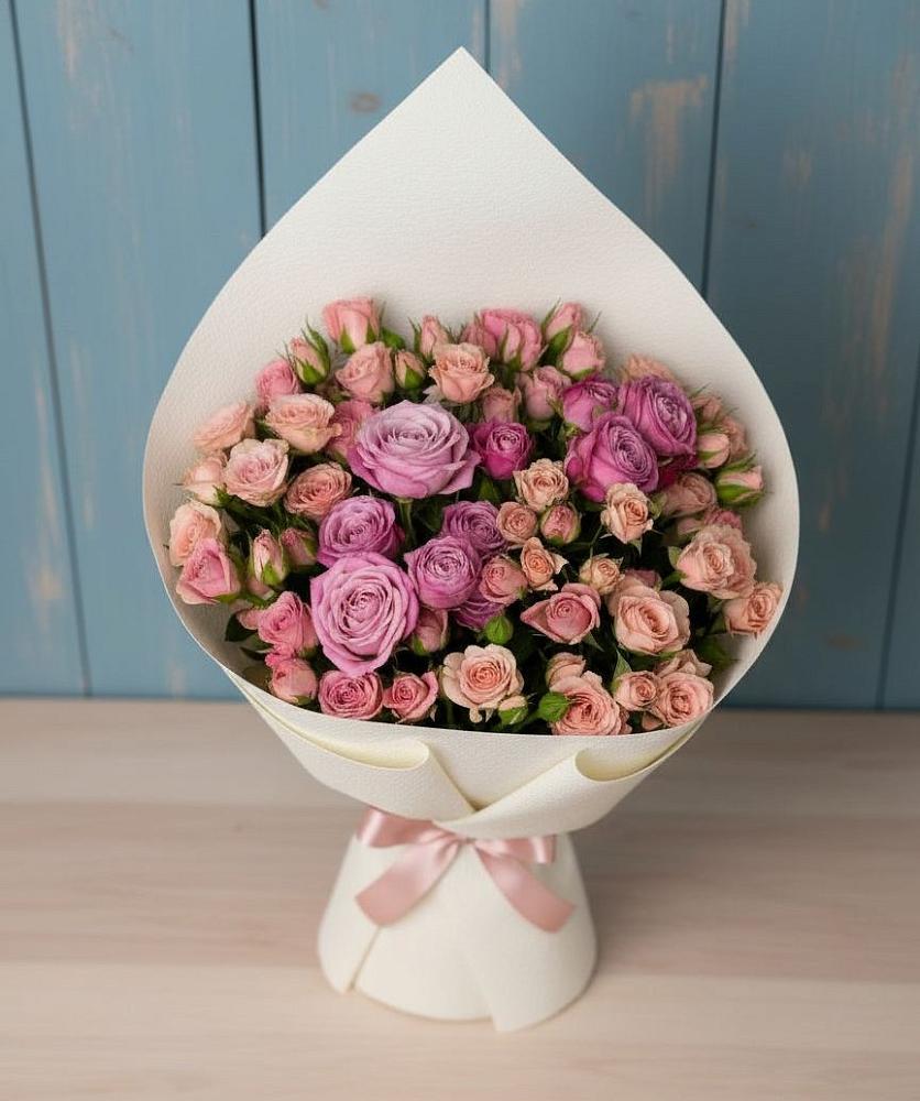 Букет цветов из: Розы в Шкуропатове
