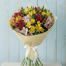 Букет цветов из:  Альстромерии в Шкуропатове