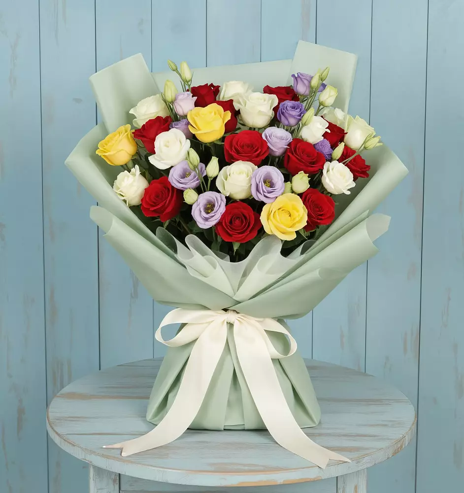 Букет цветов из: Розы в Шкуропатове