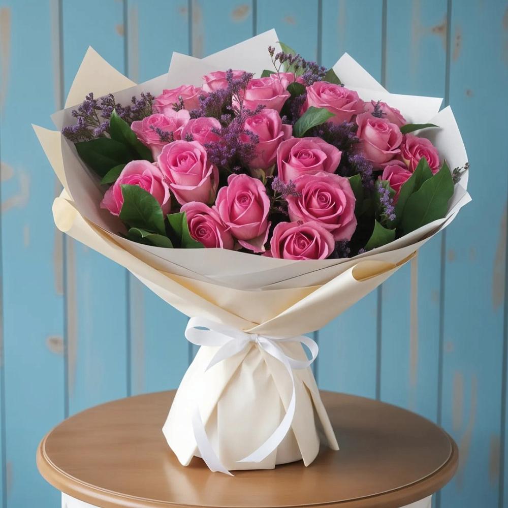 Букет цветов из: Розы в Шкуропатове