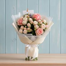 Букет цветов из:  Розы в Шкуропатове
