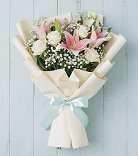 Букет цветов из:  Лилии в Шкуропатове