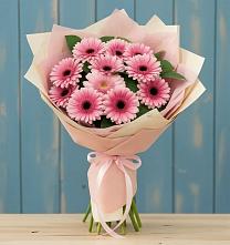Букет цветов из:  Герберы в Шкуропатове